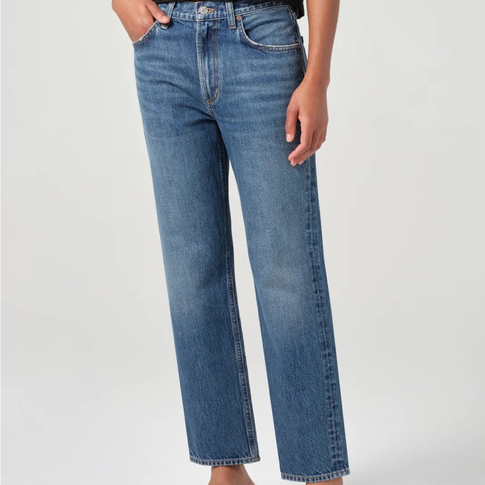 Agolde Valen mid-rise Straight Jeans